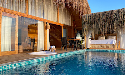 Lavanta ( Honeymoon Full Deniz Manzaralı Özel Havuzlu ve Jakuzili )