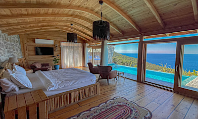 Orkide King Room Full Sea view (%95 Privacy-Isıtmalı Havuz 1-31 Ekim 2025)  