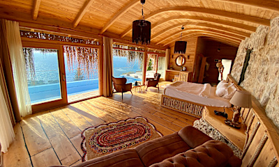 Orkide King Room Full Sea view (%95 Privacy-Isıtmalı Havuz 1-31 Ekim 2025)  