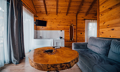 Deluxe Jakuzili -  Göl Manzaralı Bungalov