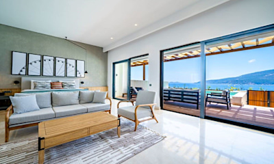 Junior Suite, Deniz Manzaralı, Özel Havuzlu