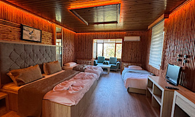 Üç Kişilik Bungalov Oda