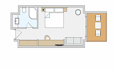 Tatil Köyü Standart Oda -   Bahçe Manzaralı