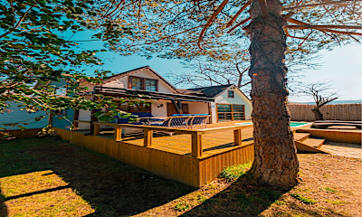 Bungalov Bahçe Manzaralı Havuzlu