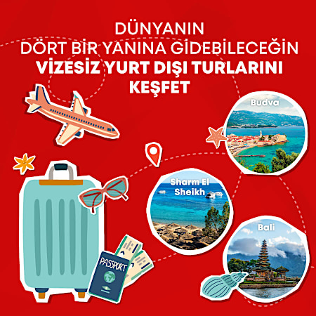 Vizesiz Turlarda Yurt Dışı Tatilin Keyfini Çıkarın!