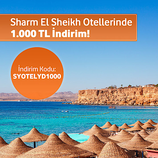 Sharm El Sheikh Otellerinde 1.000 TL İndirim Fırsatı! 