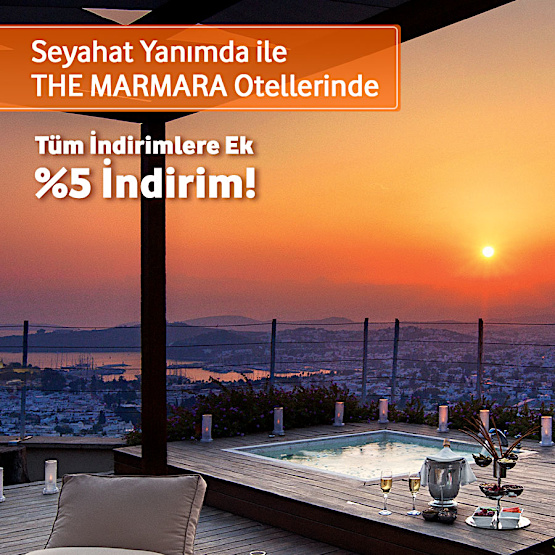 Seyahat Yanımda ile The MARMARA Otellerinde Tüm İndirimlere Ek %5 İndirim!