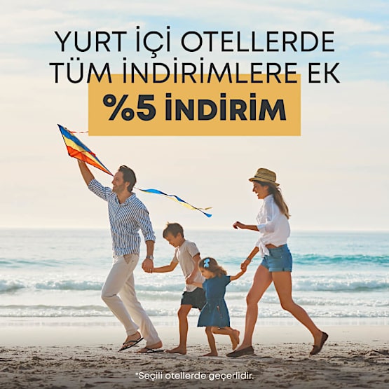 Tüm İndirimlere Ek %5 İndirim