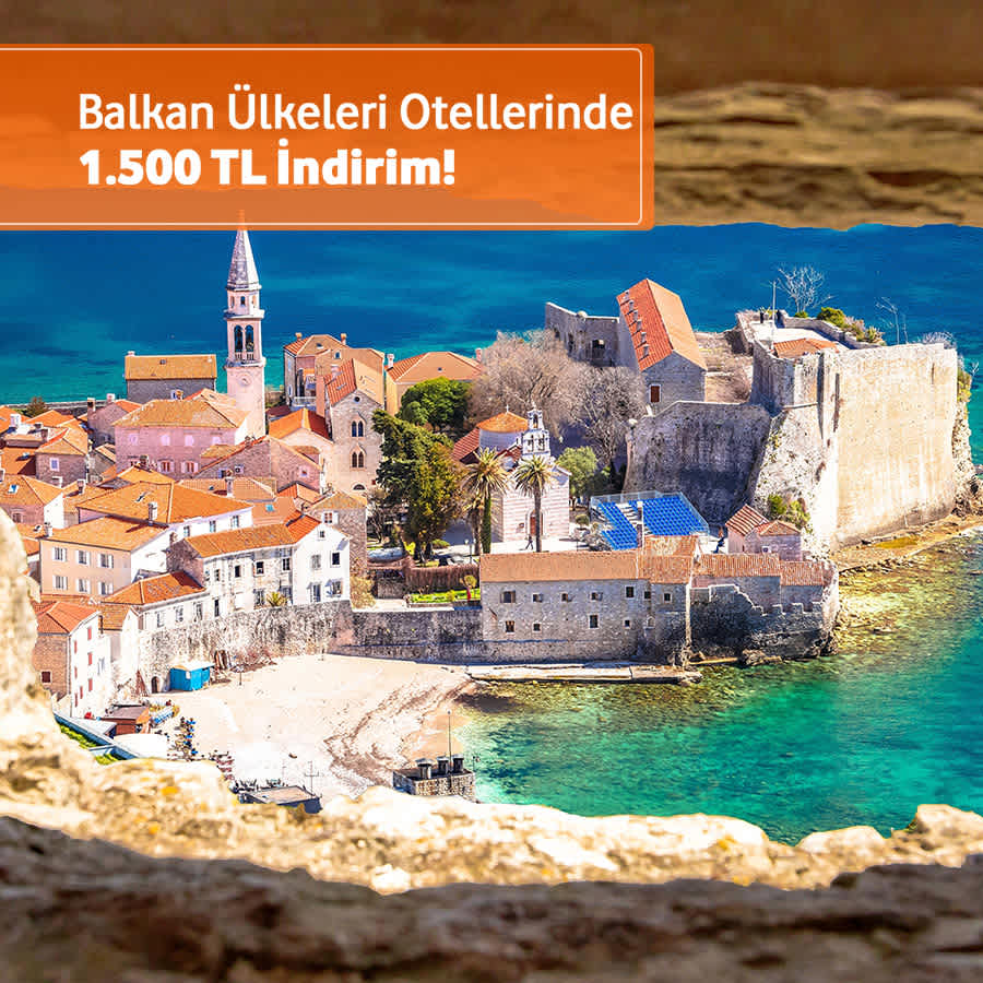 Balkan Ülkeleri Otellerinde 1.500 TL İndirim Fırsatı!