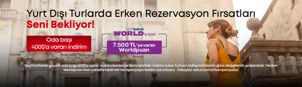Yurt Dışı Turları Fiyatları 2025 | Setur Kampanyaları 1