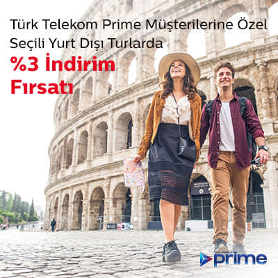 Türk Telekom Prime Yurt Dışı Tur Kampanyası