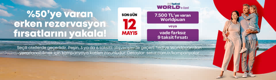 2025 Erken Rezervasyon Otelleri - %50'ye Varan İndirimler | Setur kampanyaları 1 