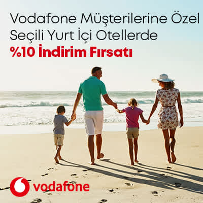 Vodafone Müşterilerine Özel Yaz Otelleri Kampanyası