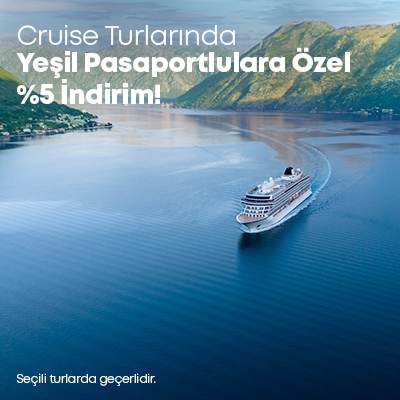 MSC Cruise Yeşil Pasaport Özel %5 İndirim Kampanyası