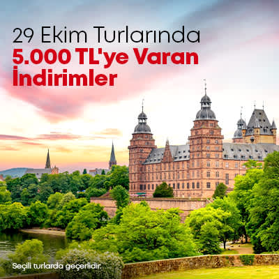 Yurt Dışı Ekim Turlarına Özel İndirim Kampanyası 