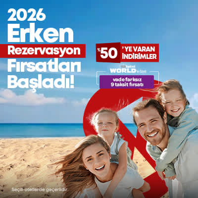 2026 Erken Rezervasyon Fırsatları