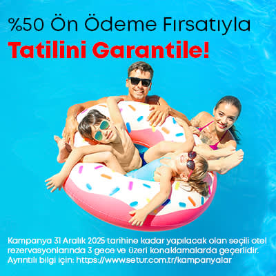 %50'sini Önden Öde Kampanyası