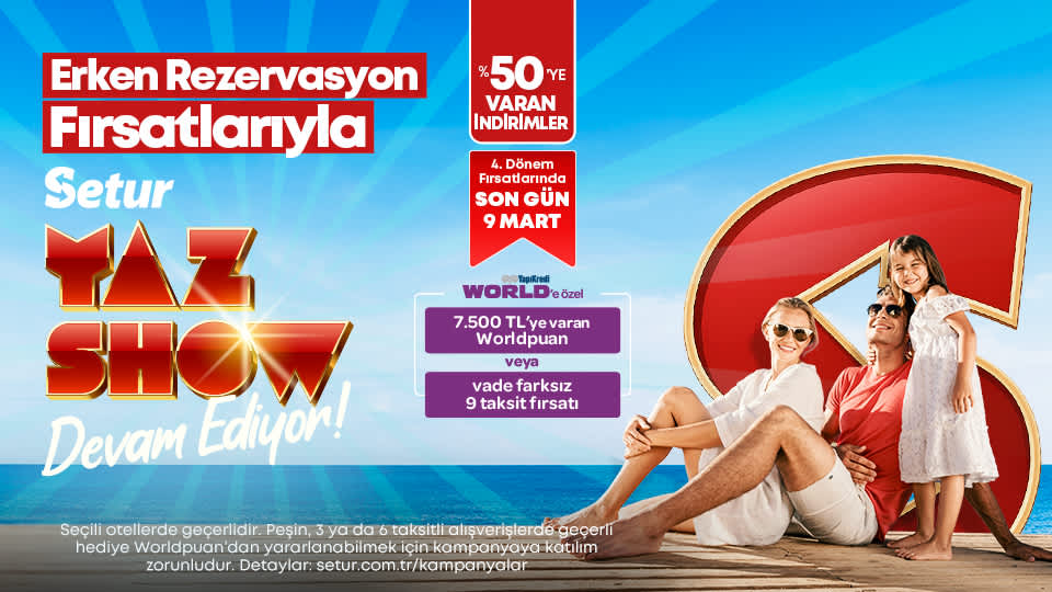 2026 Erken Rezervasyon Fırsatları