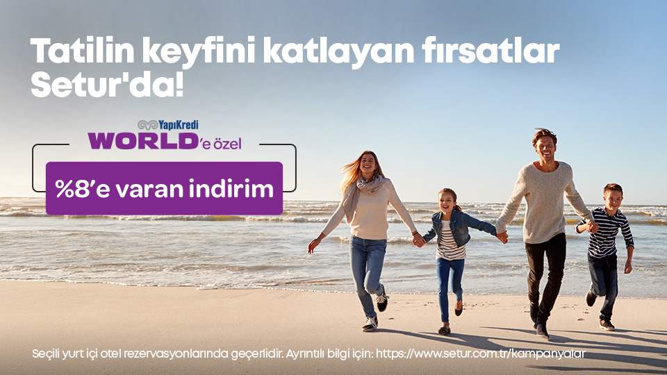Yapı Kredi World'e Özel İndirim